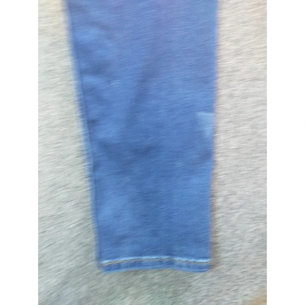 Levis Performance 511 Slim Fit Distressed Medium Wash Blue Jeans Mens 34x33